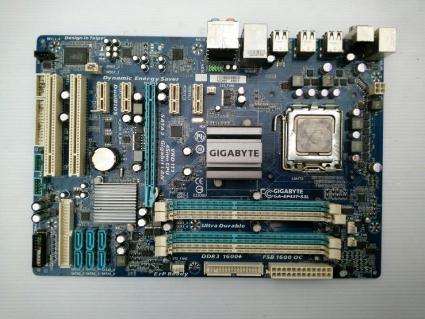 Gigabyte GA-EP43T-S3L desktop Motherboard EP43T-S3L DDR3 LGA 775